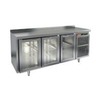 Стол с охлаждаемым шкафом со стеклянной дверью Hicold GNG 111 HT (R290) Стол с охлаждаемым шкафом со стеклянной дверью Hicold GNG 111 HT (R290)