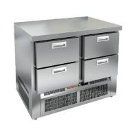 Стол с морозильным шкафом Hicold GNE 22/BT O (R290) Стол с морозильным шкафом Hicold GNE 22/BT O (R290)