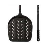 Лопата для пиццы перфорированная, ITALIA 3D 33см, H170 см, алюминий, 1026/33LC Лопата для пиццы перфорированная, ITALIA 3D 33см, H170 см, алюминий, 1026/33LC