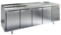 Стол для салатов Hicold SL1-1111GN с крышкой