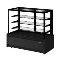 Витрина кондитерская Kayman K-ВК-1300 КВАДРО черный Витрина кондитерская Kayman K-ВК-1300 КВАДРО черный