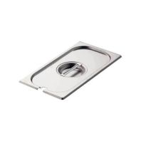 Крышка к гастроемкости Hurakan GD-P 1/3 с отверстием для ложки