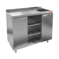 Стол пристенный для кофемашин Hicold НБМКМО-12/6Б Стол пристенный для кофемашин Hicold НБМКМО-12/6Б